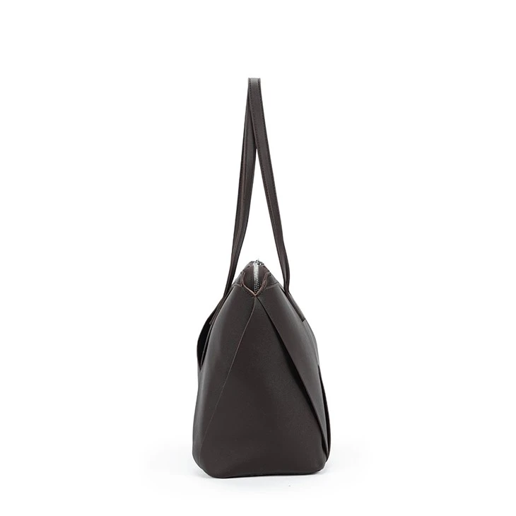 Vegan Leather Woven Tote high quality